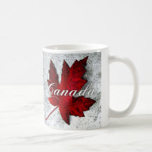 red leaf canada coffee mugs