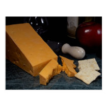 Red Leicester Cheese postcards