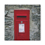 red letter box mounted on wall magnets