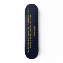 Red lights turn green skate deck