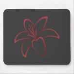 Red Lily Mousepads