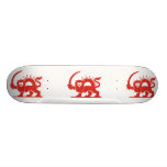 Red Lion With Sun, Iran Skate Board Deck