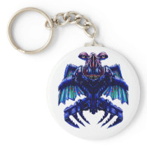 Red-Lipped Space Hopper Key Chains