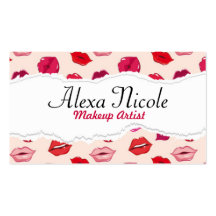 Red Lips Business Card