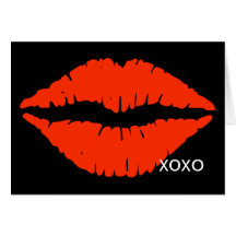 Red Lips Cards