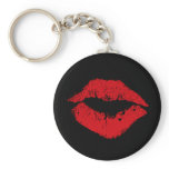 Red Lips Keychain
