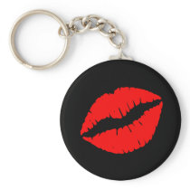 Red Lips Keychain keychains