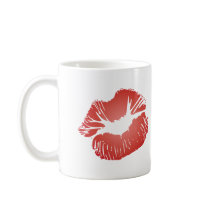 Red Lips Coffee Mugs