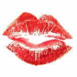 Red Lips photo sculptures