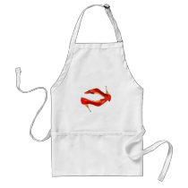 Red Lizard and Wooden Heels Aprons