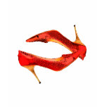 Red Lizard and Wooden Heels t-shirts