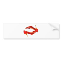 Red Lizard & Wooden Heel