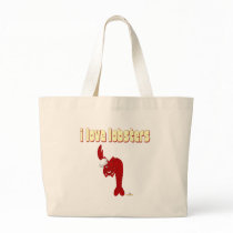 Red Lobster Chef I Love Lobsters Bag