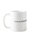 red longhaired dachshund mug