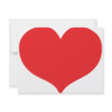 red love heart invitations
