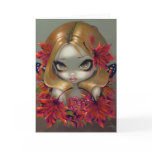 "Red Maple Fairy" Greeting Card