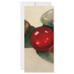 RED MARBLE, RIVER STONES: ART: REALISM rack cards