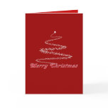 Red Merry Christmas Card Template