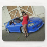 red mini skirt pad mousepads