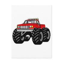 RED MONSTER TRUCK