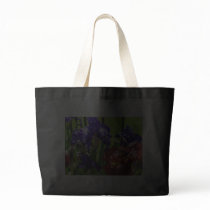 Red n Purple Iris Tote Bag