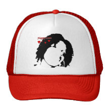 Red Nappy Love Hat