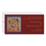 Red Nativity Photo Cards