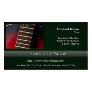 Guitar Pick Business Cards, Guitar Pick Business Card Designs