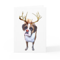 Red Nose Tucker Greeting Card