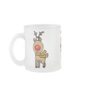 Red-nosed reindeer mugs