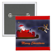 Red-Nosed Rider Button