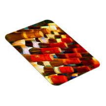 Red or White Rectangular Magnet