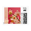 Red Orchid • April Wedding Stamp