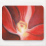 Red Orchid Mouse Pads