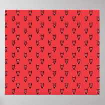 Red owl pattern