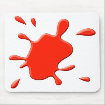 Red Paint Splodge