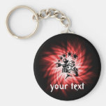 Red Paintball Keychain