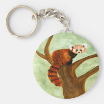 Red Panda Keychain