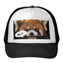 Red Panda Mesh Hats