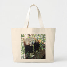 Red Panda Open Mouth Bags