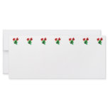 Red Pansy Duo rack cards
