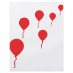 red party balloons icon flyers