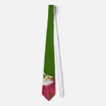 "Red Passion Flower" Tie/Sash