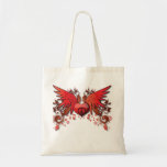 Red Peace Wing Bag