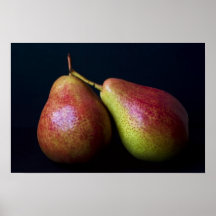 Red Pears Print