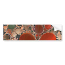 Red Pebbles Bumper Sticker