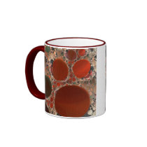 Red Pebbles Mug