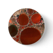 Red Pebbles Round Pin