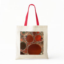 Red Pebbles Tote Bag