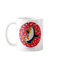 Red Penguin Mug